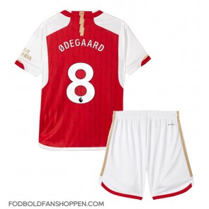 Arsenal Martin Odegaard #8 Hjemmebanetrøje Børn 2023-24 Kortærmet (+ Korte bukser)